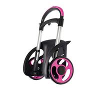 SJ GANG STYLE JAM GANG Carrello Trolley Seven Portazaino Blocca Zaino - Ruote Maxi - Rosa Juguete, Unisex Niños, Nero/Fucsia, Talla única