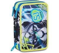 SJ GANG STYLE JAM GANG Estuche Escuela 3 Cremallera HIELO PANTHER BOY,...