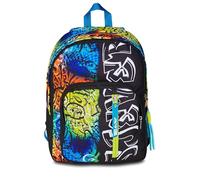 SJ GANG STYLE JAM GANG Mochila escolar con doble compartimento SJ Ever, multicolor, mochila doble compartimento y bolsillo para botella, 30 L, mochila escolar primaria y media, mochila para niño