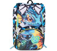 SJ GANG STYLE JAM GANG Mochila Escolar Extensible Big METAL DRAGON BOY,...