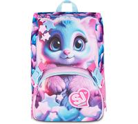 SJ GANG STYLE JAM GANG Mochila Escuela Extensible Big MAGICAL FANTASY GIRL, Rosa
