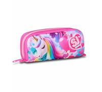SJ Gang Style Jam Gang Portalápices Escolar Unicornio, Fucsia, bolsita con Compartimento único Porta bolígrafos, Accesorios Mochila, Escuela Primaria, niña