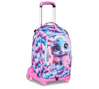 SJ GANG STYLE JAM GANG Trolley Escuela Jack 8 ruedas MAGICAL FANTASY GIRL, Rosa