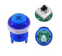 SJ@JX Arcade Button LED DIY Kit Controller Mechanical Keyboard Microswitch Push Buttons