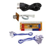 SJ@JX Arcade Game USB Encoder Zero Delay Gamepad Button Joystick Controller for Nintendo Switch PC PS3 Raspberry Pi