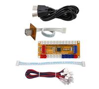 SJ@JX Arcade Game USB Encoder Zero Delay Gamepad Button Joystick Controller for Nintendo Switch PC PS3 Raspberry Pi