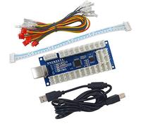 SJ@JX Arcade USB Encoder LED Zero Delay Arcade Controller PC PS3 Android Arcade DIY Kit LED Arcade LED button