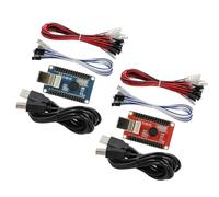 SJ@JX Tablero de Códigos de Encoder USB para Juegos Arcade, Controlador de Gamepad DIY con Cero Retardo