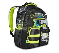 SJ Seven Mitama New Plus URBANSMILE, Negro, Mochila Escuela Primaria, 30 L, Super Capaciente, Ergonómica, Robusta, para Niño, turquesa, Talla única, Casual