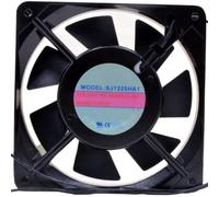 SJ1225HA1 12025 Dual Speed AC Fan, AC110/120V Dual Watt Industrial Cabinet Exhaust Fan