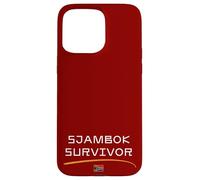 Sjambok Survivor - Látigo de Cuero Divertido Carcasa para iPhone 15 Pro MAX