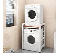 SJAPEX Armario para Lavadora, Superestructura, Mueble para Lavadora, Secadora, Secadora, Estante para Cocina, Baño, Estante para Lavadora, Superestructura para Lavadora, Muebles De Baño 3