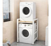 SJAPEX Armario para Lavadora, Superestructura, Mueble para Lavadora, Secadora, Secadora, Estante para Cocina, Baño, Estante para Lavadora, Superestructura para Lavadora, Muebles De Baño 2