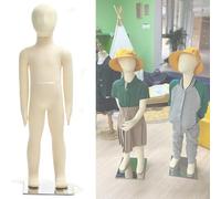 SJASD Forma De Vestido Infantil para ExhibicióN De Ropa Y Arreglo De Bufandas,Maniquí Flexible para Estilo De Moda Y Escaparate,12 Years Old