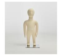 SJASD Maniquí de Cuerpo Entero,maniquí de Sastre Ajustable con Soporte Cuadrado para Coser Ropa,maniquí Infantil Que se Puede Sujetar con alfileres,1 Years Old