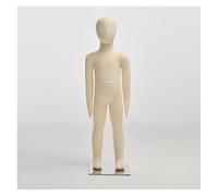 SJASD Maniquí de Cuerpo Entero,maniquí de Sastre Ajustable con Soporte Cuadrado para Coser Ropa,maniquí Infantil Que se Puede Sujetar con alfileres,7 Years Old