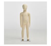 SJASD Maniquí de Cuerpo Entero,maniquí de Sastre Ajustable con Soporte Cuadrado para Coser Ropa,maniquí Infantil Que se Puede Sujetar con alfileres,8 Years Old