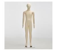 SJASD Maniquí de Cuerpo Entero,maniquí de Sastre Ajustable con Soporte Cuadrado para Coser Ropa,maniquí Infantil Que se Puede Sujetar con alfileres,13 Years Old