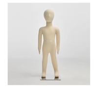 SJASD Maniquí de Cuerpo Entero,maniquí de Sastre Ajustable con Soporte Cuadrado para Coser Ropa,maniquí Infantil Que se Puede Sujetar con alfileres,5 Years Old