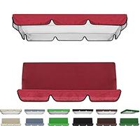 SJASD Recambio Toldo Balancin Jardin Exterior 3 Plazas y 2 Plazas,Durable Impermeable Capota para Columpio Jardin,Fundas para Toldo de Repuesto para Asiento de Columpio para Hamaca