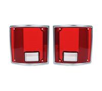 SJATPX 1 Par Luces Traseras Para Chevy Para C10 C20 C30 K10 1973-1991 Luz Trasera Luz De Freno GM2800122 GM2801122 Luz de freno de luz trasera
