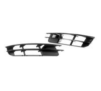 SJATPX Coche Luz Antiniebla Rejilla Cubierta Para Audi Q7 Standard 2007-2009 4L0807682 4L0807681 Coche Faro Antiniebla Rejilla Malla Cubierta Delantero Parachoques Faro Antiniebla Pantalla