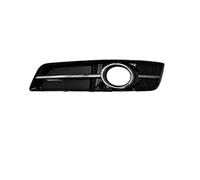 SJATPX Para Audi A3 8P 2010-2013 Coche Delantero Parachoques Faro Antiniebla Cubierta Rejilla Marco Bisel Cromado Anillo 8P0807681J 8P0807682J Coche Luz Antiniebla Rejilla Cubierta(Left Side)