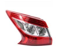 SJATPX Para N&issan Para Tiida 2016 2017 2018 2019 2020 Luz De Freno Del Coche Lámpara Trasera Interior Exterior Lámpara Trasera Luces Traseras Luz de freno de luz trasera(Outside Left)