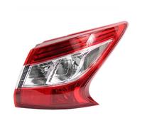 SJATPX Para N&issan Para Tiida 2016 2017 2018 2019 2020 Luz De Freno Del Coche Lámpara Trasera Interior Exterior Lámpara Trasera Luces Traseras Luz de freno de luz trasera(Outside Right)