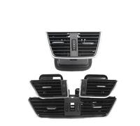 SJATPX Para Skoda Para Octavia 3 A7 5E MK3 2013-2020 Coche Delantero Trasero Salida De Aire Acondicionado Rejilla Panel Coche Aire Acondicionado Salida Panel(1 set-4PCS)