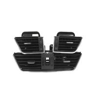SJATPX Para Skoda Para Octavia 3 A7 5E MK3 2013-2020 Coche Delantero Trasero Salida De Aire Acondicionado Rejilla Panel Coche Aire Acondicionado Salida Panel(1 set-3PCS)