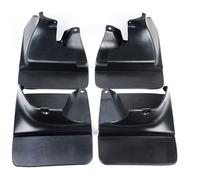 SJATPX para T&oyota para Tierra Crucero para Prado FJ120 2003-2009 Protector Guardabarros Coche Arcos Rueda Protectores Guardabarros Cejas Rueda(FrontRear colorless)