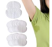 SJBAUTYO 60 unidades Desechables almohadillas de sudor para el sudor axilar Unisex Absorbe el sudor para axilas, almohadillas axilares, fundas para salvar axilas sudorosas