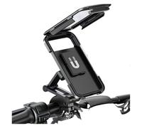 SJBEUA GPS Modificación Soporte navegación Soporte Retráctil Pantalla Táctil Ciclismo Ajustable Teléfono Bicicleta O Motocicleta Giratorio 360° Resistente Al Agua A Los Golpes