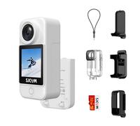 SJCAM C300 Pocket Action Camera 4K30fps, 1.33'' Pantalla Táctil Cámara Deportiva, 2.4G/5G Dual WiFi 20MP Cámara Casco, Cámara de Casco 6-Axis EIS Cámara Submarina 30 m/98 ft Resistente al Agua