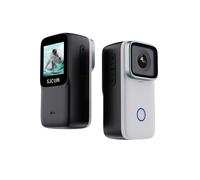 SJCAM Cámara Deportiva C200 4K, Mini Camara, Cámara Acuática Sumergible de 40M, Videocámara de Casco,Estabilización 6-aixs,Gran Angular de 154°con Control Remoto de 2.4Ghz/5Ghz
