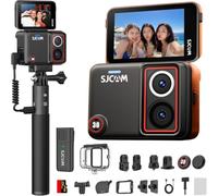 SJCAM SJ30 Cámara Deportiva con Visión Nocturna Doble Lente,Autonomía 7H