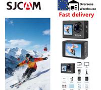 SJCAM SJ4000 cámara de acción 4K de doble pantalla inalámbrica Wifi H.264 Go To Sports Pro Cam motocicleta bicicleta conectar a la aplicación Ios Android SJ4000 Dual Screen