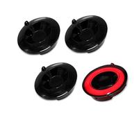 SJDKHJ Montaje de luces traseras Completas De LED Halo Vette Conjuntos Lámparas Traseras Para Corvette C6 2005-2013 Luz Freno Lámpara Señal Giro Estacionamiento Pilotos Traseros(Smoked)