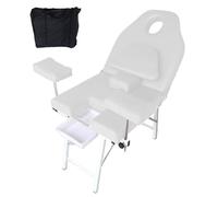 SJDUYD Silla de exploración ginecológica, Mesa de exploración médica Plegable portátil, Mesa de Parto para cirugía ginecológica, Silla de enfermería privada médica (White)