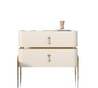 SJFJJKD Gabinete de Cama de Madera sólida con Tapa de Pizarra para el Dormitorio Principal para la mesita de Noche Simple y Elegante (140 cm) Friendship Years