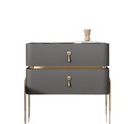 SJFJJKD Mesa de Noche de Madera sólida Gabinete de mesita de Noche para Dormitorio Principal (diseño Simple de Pizarra de Madera Maciza 940 cm) Friendship Years