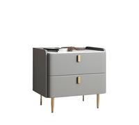 SJFJJKD Mesa de Noche Simple Dormitorio Moderno de la Lista de la Pizarra gabinete de Noche del gabinete de Almacenamiento de Cuero Minimalista mesas Laterales Dormitorio (3,45 cm) Friendship Years