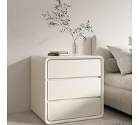 SJFJJKD Moda de Noche Moderna de Madera Maciza sin instalación requerida mesita de Noche Simple y Elegante con Almacenamiento para Sala de Estar o Leche de Cocina Color Blanco Friendship Years