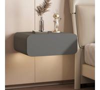 SJFJJKD Medina Flotante Moderna montada con cajones de Mesa Que Ahorra Espacio para la Oficina del Dormitorio o Cocina Gris Oscuro de 45 cm/18 Pulgadas Friendship Years