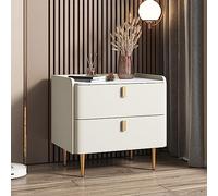 SJFJJKD Moderno mesita de Noche de 2 cajones para Dormitorio Estilo nórdico con Almacenamiento Gabinete de cabecera de Apartamentos pequeños para Sala de Estar Minimalista Diseño Friendship Years