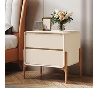 SJFJJKD Moderra de 2 cajones Mesa de Noche de 2 cajones Muebles de Almacenamiento de Muebles de Dormitorio Blanco 45x40x50cm Friendship Years