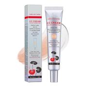 sjfscqr Crema CC correctora de Color con Centella Asiática, 2 en 1 para el Cuidado de la Piel y el Maquillaje, prebase de Maquillaje Multiusos, Corrector Facial hidratante de Larga duración