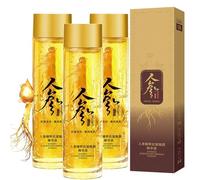 sjfscqr Suero de Ginseng Antiarrugas, Esencia antienvejecimiento de Ginseng Rojo Coreano, suero Facial de Ginseng, Que Combate la pérdida de colágeno, Reduce Las Arrugas y Mejora la flacidez