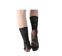 SJFYB Calcetines del Dedo del pie 3 Pares De Calcetines De Cinco Dedos De Larga-negro-EU39-44